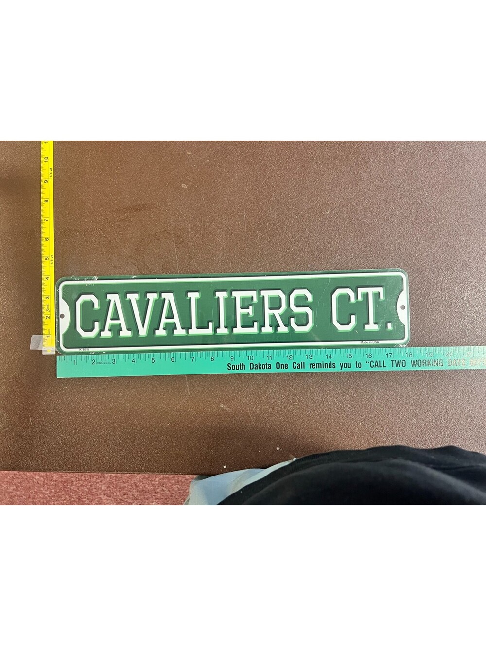 Cavaliers Ct 4x18 Aluminum Metal Street Sign Basketball Fan Decor